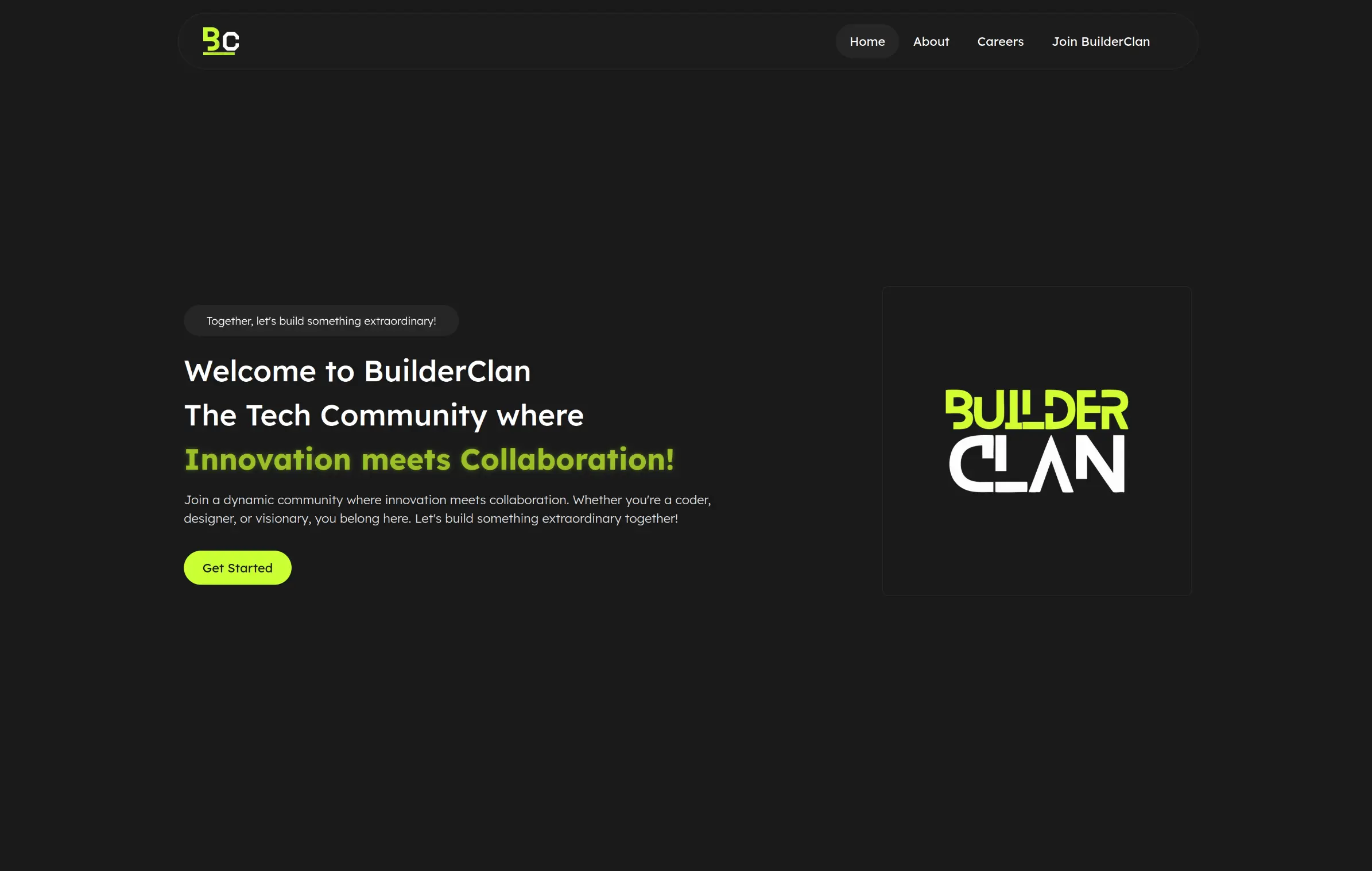 BuilderClan Website